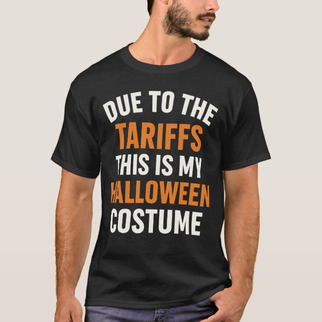 Camiseta Funny Tariff Halloween Costume (Anverso)