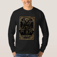 Funny tarjeta Tarot Deadlift Skeleton Gym Workout 