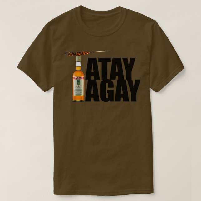 Camiseta Funny Tatay Tagay Design 1 (Diseño del anverso)