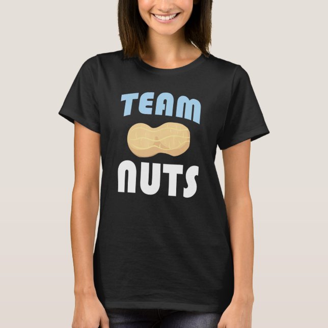 Camiseta Funny Team Nuts Baby Boy Gender Reveal Announcemen (Anverso)