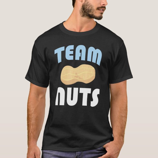 Camiseta Funny Team Nuts Baby Boy Gender Reveal Announcemen (Anverso)