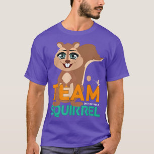 Camiseta Funny Team Squirrel 