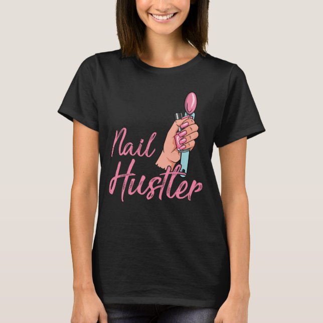 Camiseta Funny Technician Emlpoyee Manicure Coworker (Anverso)