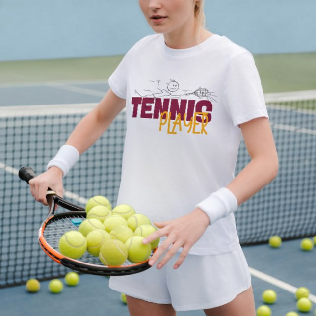 Camiseta Funny Tennis Player Shirt  (Subido por el creador)