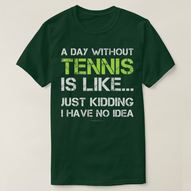 Camiseta Funny Tennis s  (Diseño del anverso)