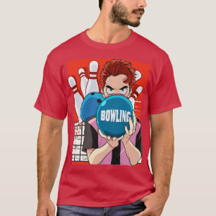 Camiseta Funny Tenpin Bowling Team Bowler Jugador Strike