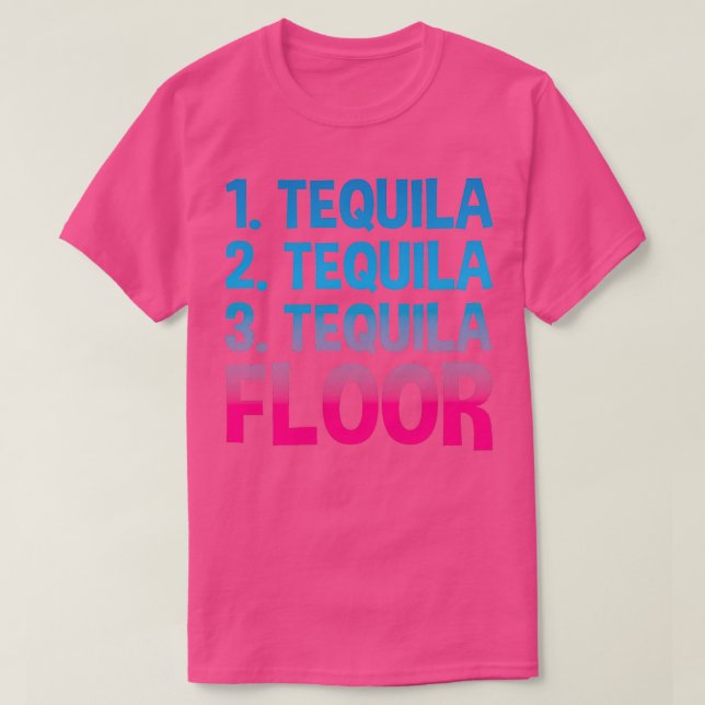 Camiseta Funny Tequila Alcohol Appartal (Diseño del anverso)