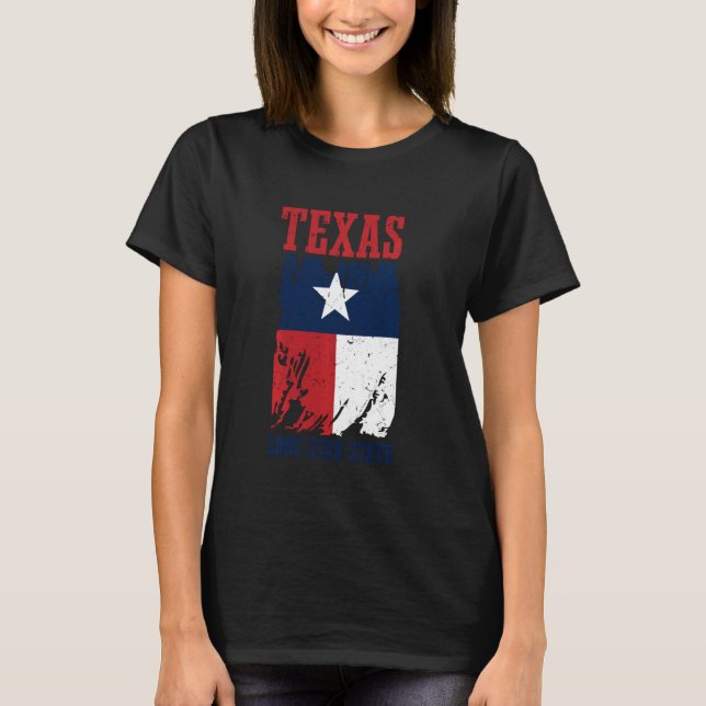 Camiseta Funny Texas Lone Star State (Anverso)