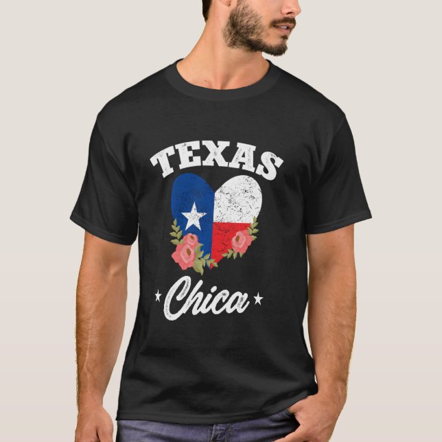 Camiseta Funny Texas Lone Star State Texas Chica (Anverso)