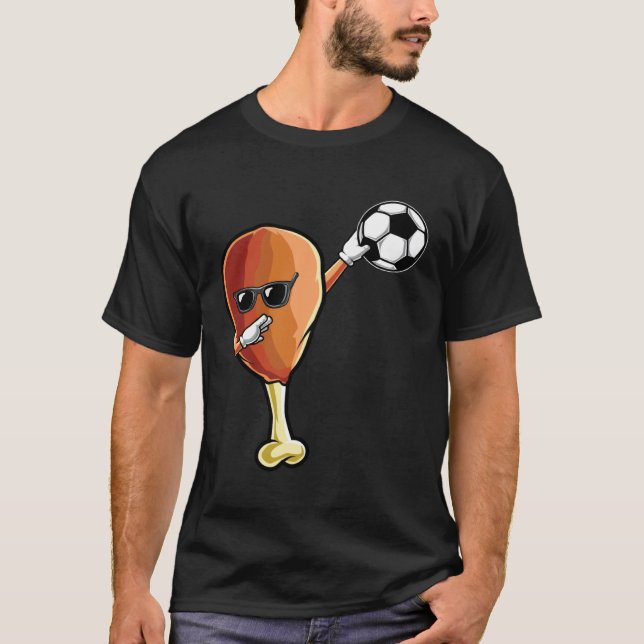 Camiseta Funny Thanksgiving Soccer Team Player Coach Turkey (Anverso)