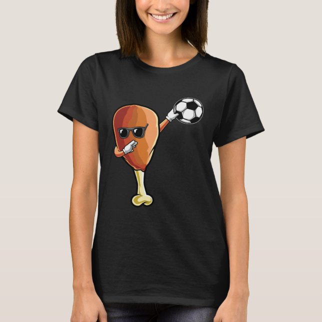 Camiseta Funny Thanksgiving Soccer Team Player Coach Turkey (Anverso)