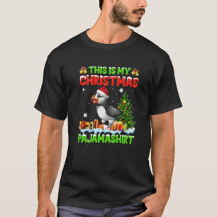 Camiseta Funny This Is My Christmas Pajama Puffin Christmas