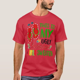 Camiseta Funny This is My Ugly Christmas in July For Summer