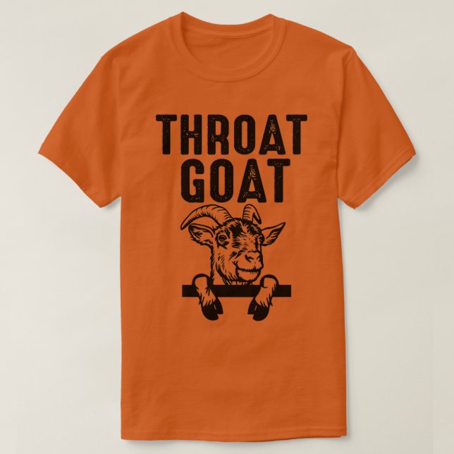 Camiseta Funny throat goat Lover  (Diseño del anverso)