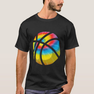 Camiseta Funny Tie Dye Básquetball Gira Trippy Hippy Bo