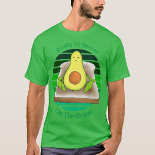 Camiseta Funny Tostada De Aguacate Listo Para Difundirse En