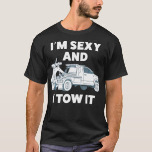 Camiseta Funny Tow Truck Driver Para Hombres