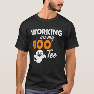 Camiseta Funny trabajando en My Booteen Halloween Booty Glu