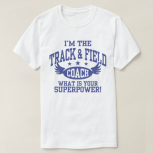 Camiseta Funny Track and Field Coach