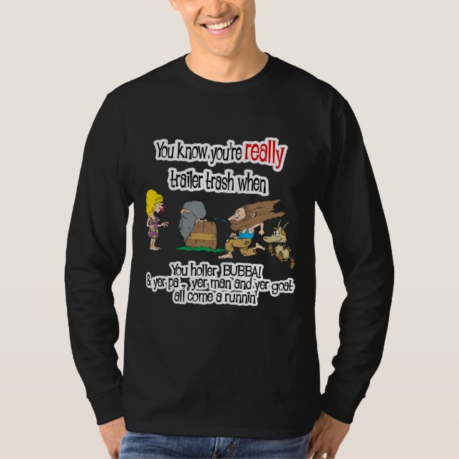 Camiseta Funny Trailer Park Shirt (Anverso)
