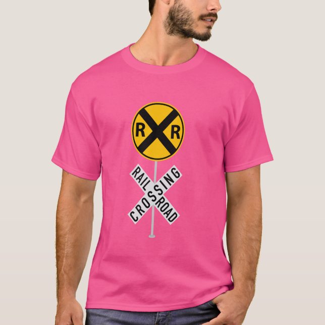 Camiseta Funny Train Art Para Hombres Mujeres Ferroviarias  (Anverso)