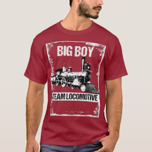 Camiseta Funny Train Railway Locomotive Steam Model _12