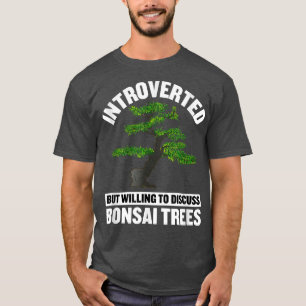 Camiseta Funny Trendy Introverted Bonsai Japanese Zen Myagi