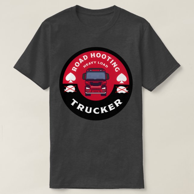 Camiseta Funny Truck Driver Gifts Wide Load Truckers Lorry  (Diseño del anverso)