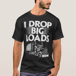 Camiseta Funny Trucker Design Para Hombres Mujeres Semi Tru
