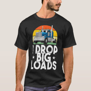 Camiseta Funny Trucker Design Para Hombres Mujeres Semi Tru