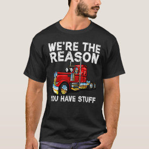 Camiseta Funny Trucker Design Para Hombres Mujeres Semi Tru