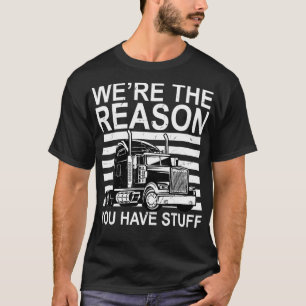 Camiseta Funny Trucker Design Para Hombres Mujeres Semi Tru