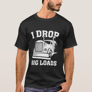 Camiseta Funny Trucker Design para Semi Truck Driver Lover