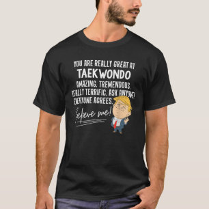 Camiseta Funny Trump 2020 realmente genial guerra marcial e