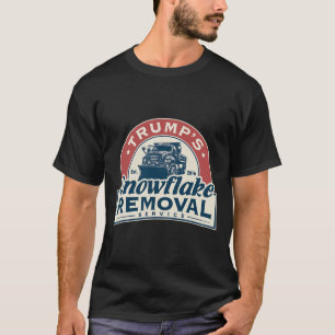 Camiseta Funny Trump 2024, el servicio de remoción de copos