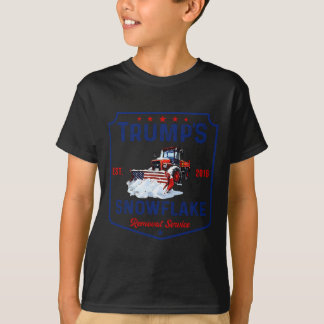 Camiseta Funny Trump 2024, el servicio de remoción de copos