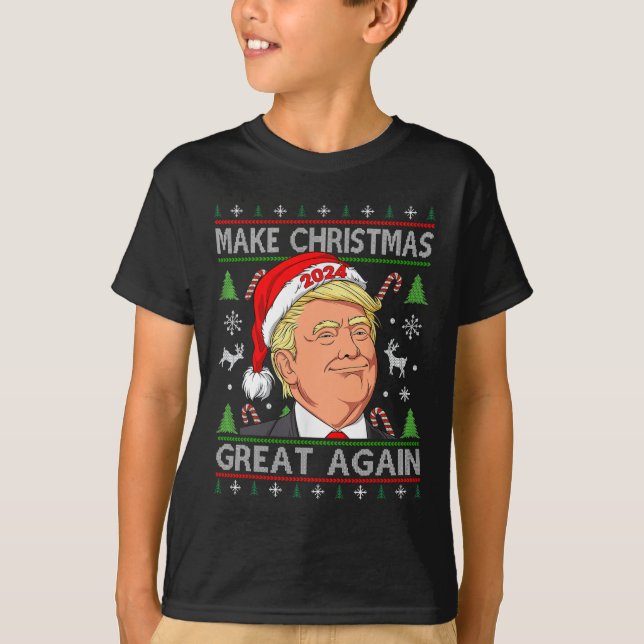 Camiseta Funny Trump 2024 vuelve a hacer grandes a los Navi (Anverso)
