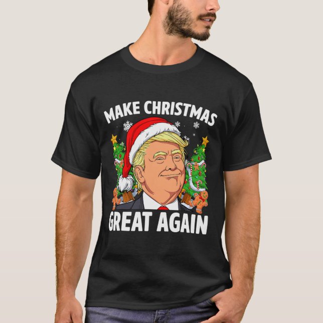 Camiseta Funny Trump 2024 vuelve a hacer grandes a los Navi (Anverso)
