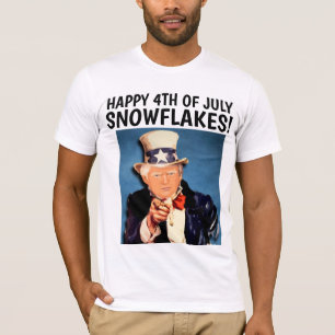 CAMISETA FUNNY TRUMP 4 DE JULIO T-SHIRT