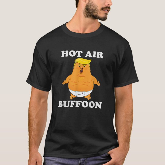 Camiseta Funny Trump Balloon Hot Air Buffoie Trump T S (Anverso)