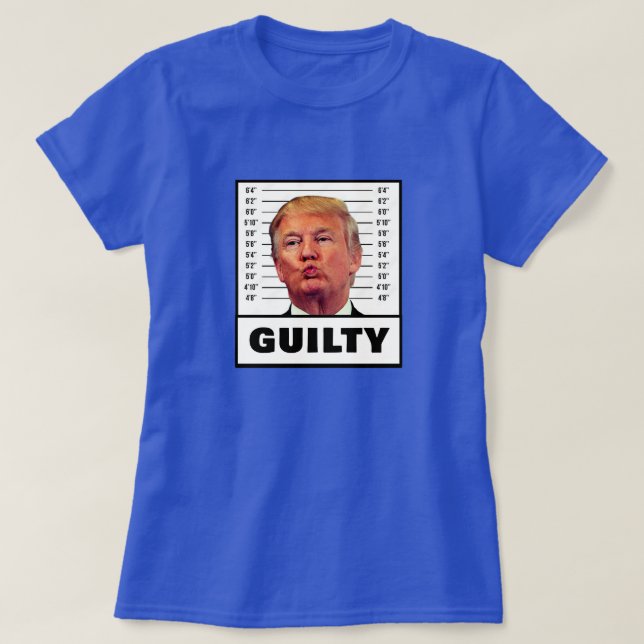 Camiseta Funny Trump culpable (Diseño del anverso)