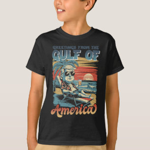 Camiseta Funny Trump Golfo De Estados Unidos 2025 Trump Mer