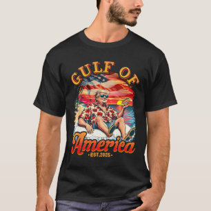 Camiseta Funny Trump Golfo De Estados Unidos 2025 Trump Mer