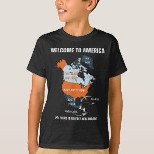 Camiseta Funny Trump Groenlandia Canal Panamá Canadá México