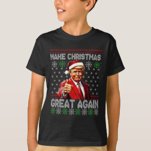 Camiseta Funny Trump hace a los Navidades grandes nuevament