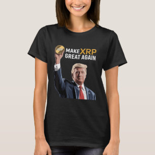 Camiseta Funny Trump Hace A Xrp Grande De Nuevo Cripto Xrp