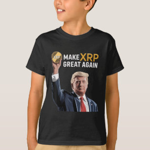 Camiseta Funny Trump Hace A Xrp Grande De Nuevo Cripto Xrp