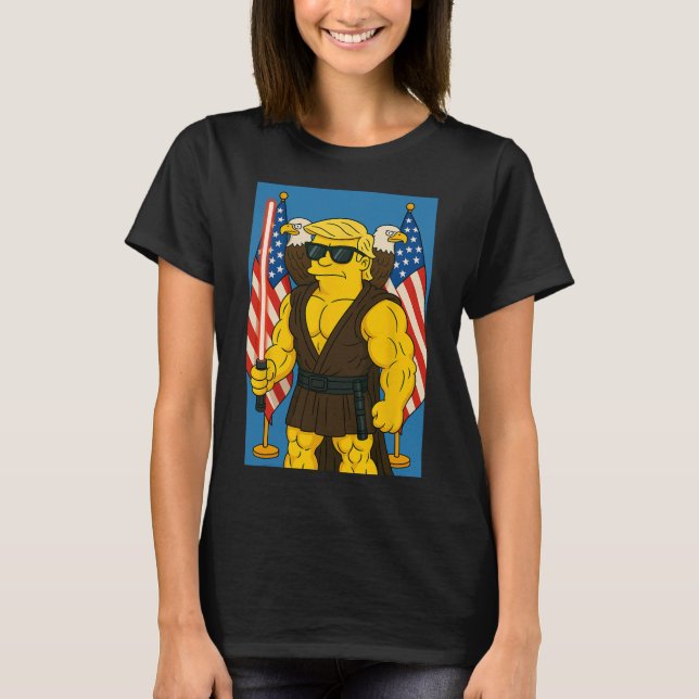 Camiseta Funny Trump May 4th Be With You Vs Vatican Christi (Anverso)