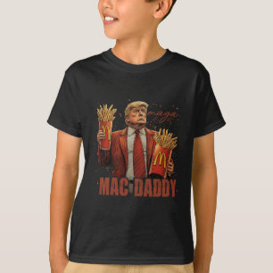 Camiseta Funny Trump Mcdon 2024 Fast Food Mac Daddy Hamburg