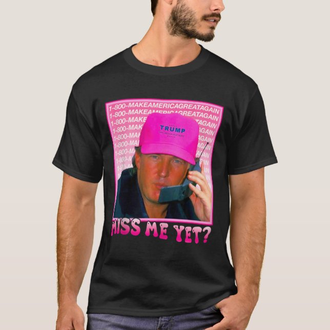 Camiseta Funny Trump me extraña aún (Anverso)